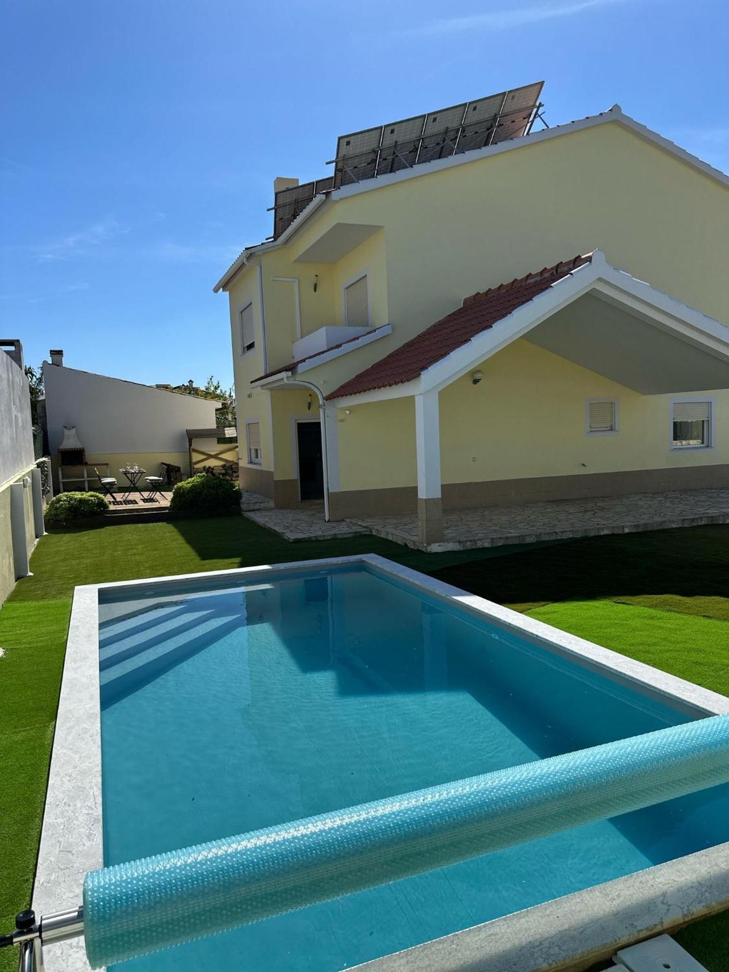 Extraordinary Holiday House At Fernao Ferro! Bagian luar foto