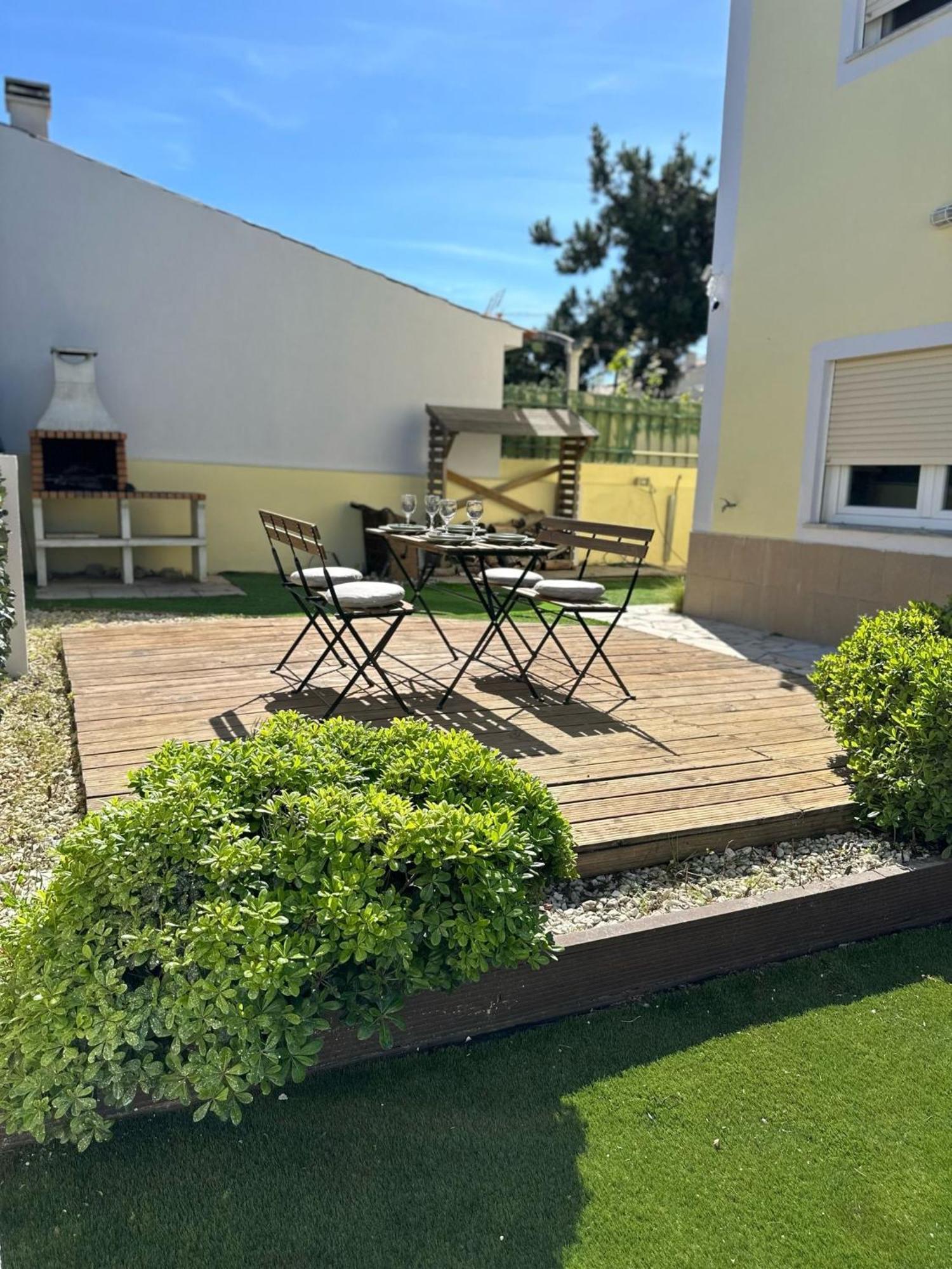 Extraordinary Holiday House At Fernao Ferro! Bagian luar foto