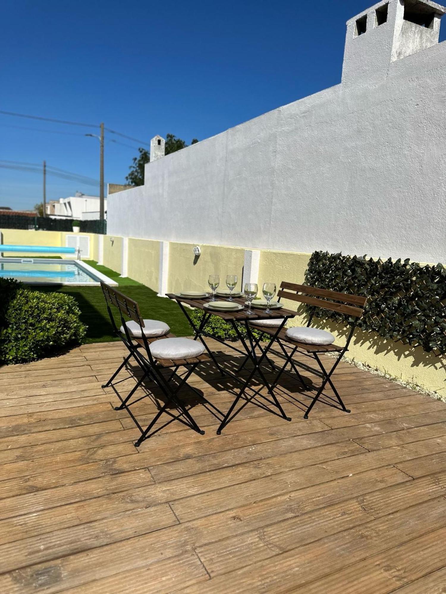 Extraordinary Holiday House At Fernao Ferro! Bagian luar foto